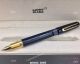 Fake Montblanc Rollerball Pens M Marc Newson  Blue & Gold Pen (7)_th.jpg